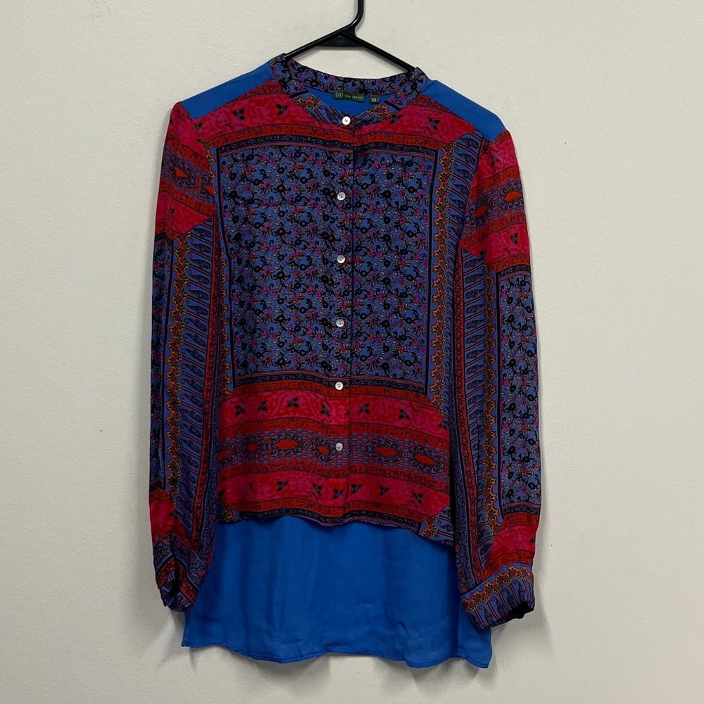 The Letter Silk Blouse